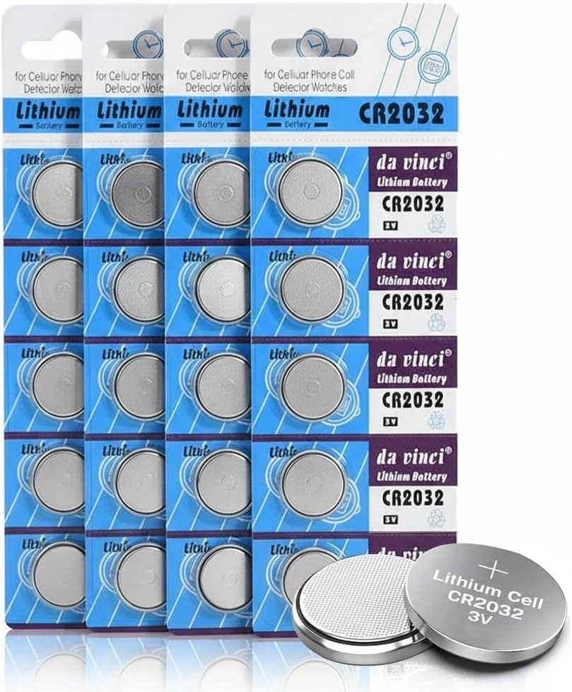 ONE 20 x CR2032 Batteries Compatible with DL2032, BR2032, KL2032 | 3 Volt Lithium Coin Cell Battery for Remote, Toys, Car Key, LED Lights, Calculator and Other Devices