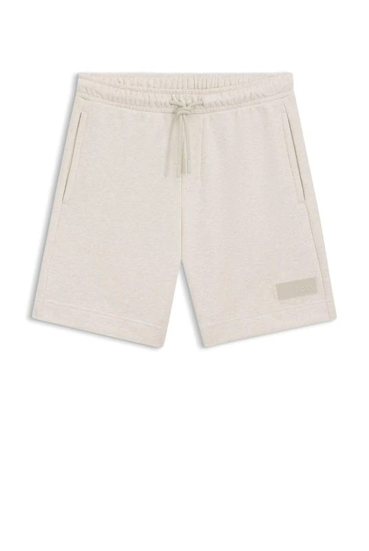 BOSS Relaxed-fit Shorts Aus French-Terry-Baumwolle