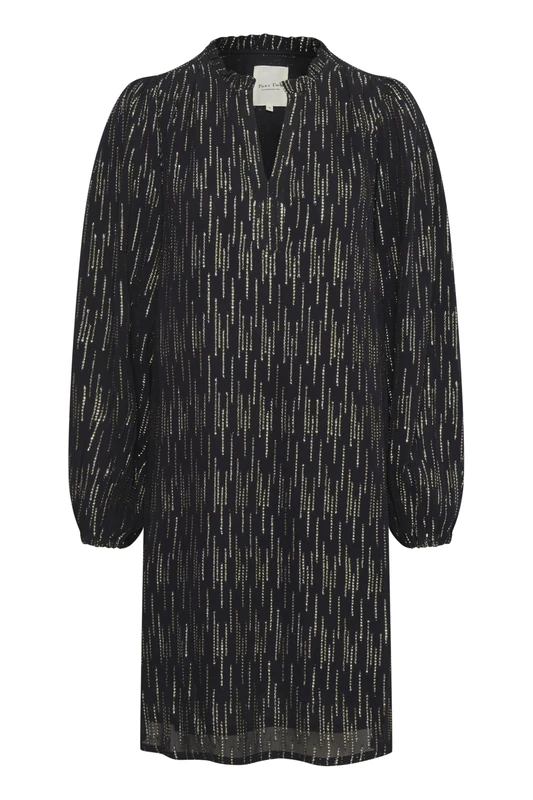 Part Two Women's Tristinspw Dress, Dark Navy Sparkle, 4