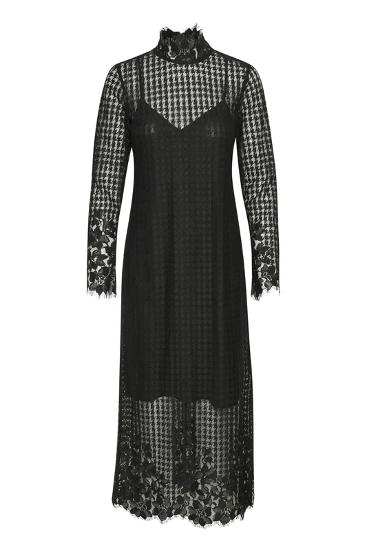 Part Two Women's Maryannepw Dress, Black, 4