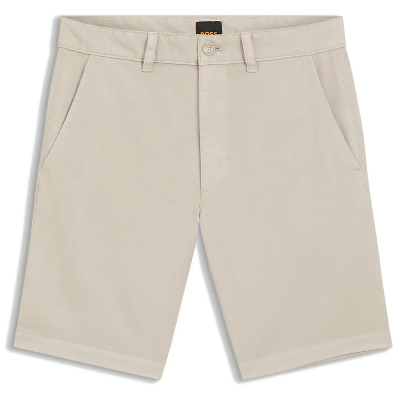 BOSS Men's Chino_Slim_Short_1 10270650 01 Flat, 271light Beige, 35W - Image 1