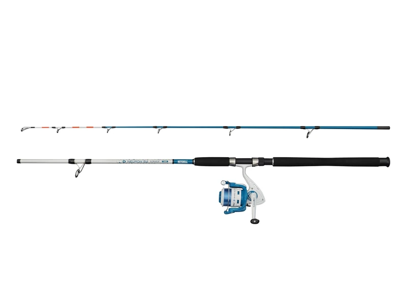 Mitchell Neuron SW II Dorade Rod & Reel Combo | Saltwater Dorade Fishing Set | Carbon Composite Blank | 1+1 Bearing Reel | Graphite Body & Rotor | Pre-Spooled Ready to Fish |4000 | 2.10m | 60-120g