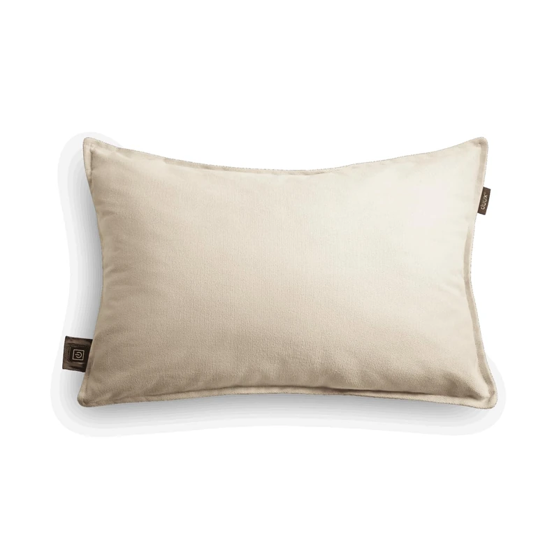 Duux Mellow Heated Cushion, Water-Repellent Cover, Up to 9 Hours Use on a Single Charge, 3 Heat Settings, Hand Washable, Built-in Overheat Protection, Beige