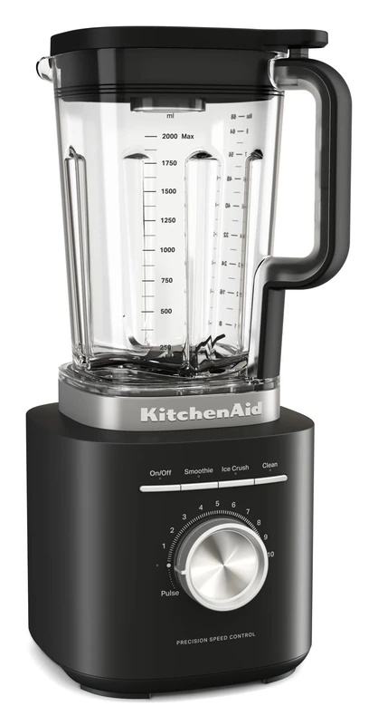 KitchenAid 5KSB2073EBM Pure Power Glass Blender - Matte Black