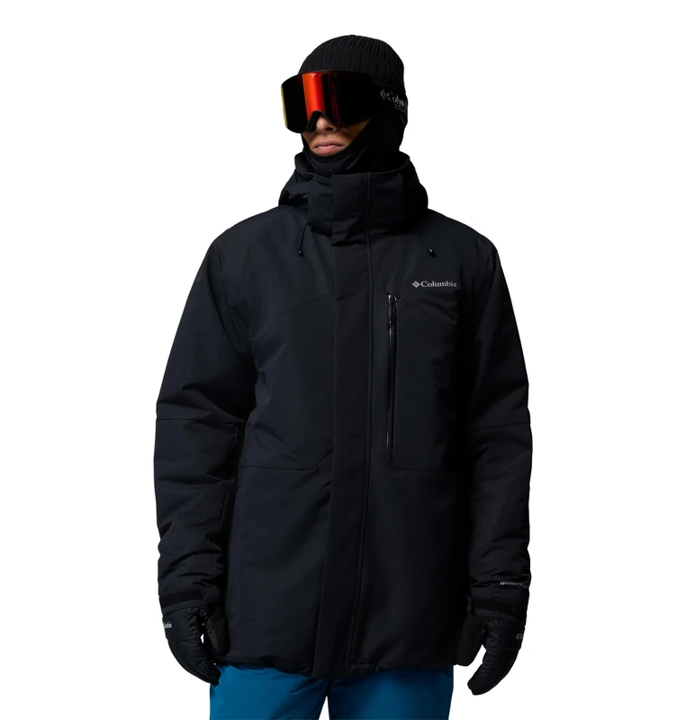 Columbia Men's Last Tracks 3 Jacket, Ski Jacket, Black, Small