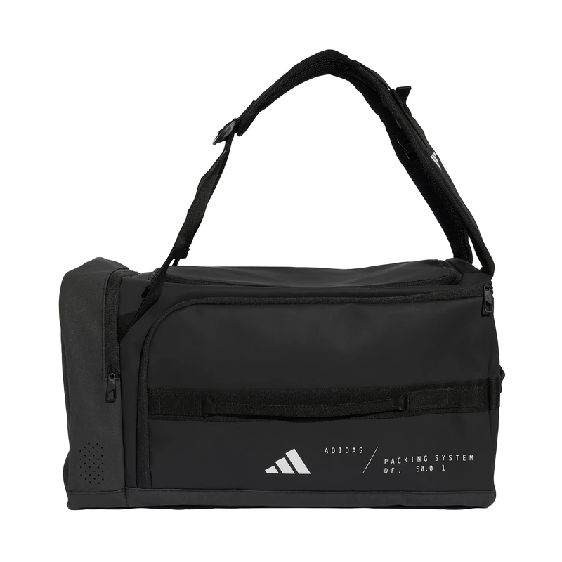 adidas Unisex Hybrid Duffel Bag Duffel_Bag, Black, One Size