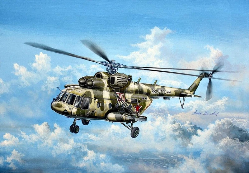 Trumpeter 1:48 - Russian Mi-8MTV5 Hip