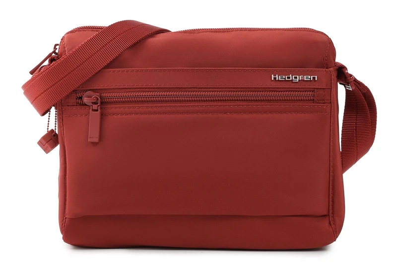 Hedgren Inner City Eye Shoulder Bag RFID Dahlia Red Dark Red