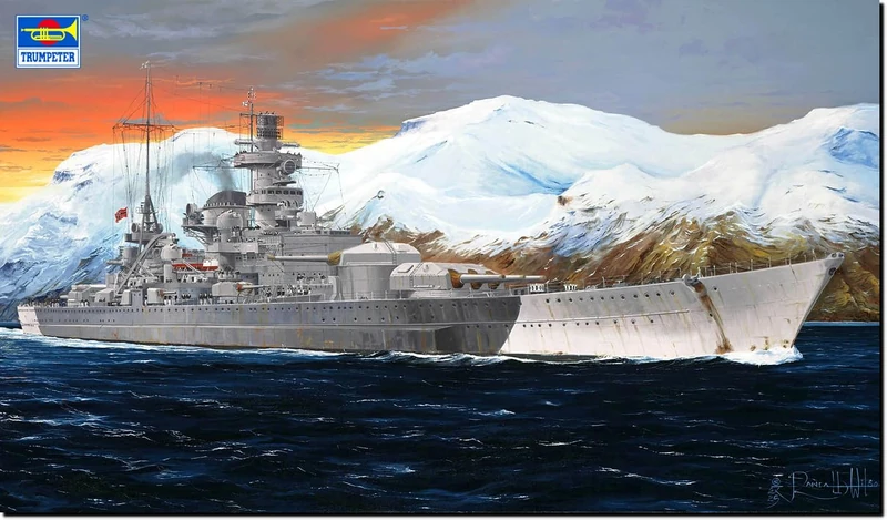 Trumpeter 1:350 - German Schanhorst Battleship
