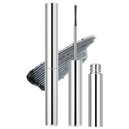 Volumizing Mascara – Waterproof Smudge Proof Eye Makeup, Clump Resistant Long Lasting Lash Enhancer, Sweatproof Curling Cosmetic | Mascara for Outdoor Travel Dating Events