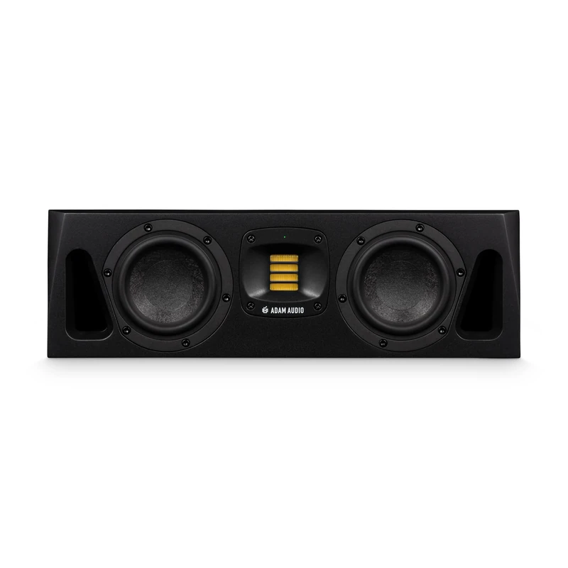 ADAM Audio A44H Studio Monitor, Dual 4" MLM Woofers, Handmade AMT Tweeter, Sonarworks Calibration, Rotatable HPS Waveguide, Hybrid Amplification – Professional Nearfield/Center Studio Loudspeaker