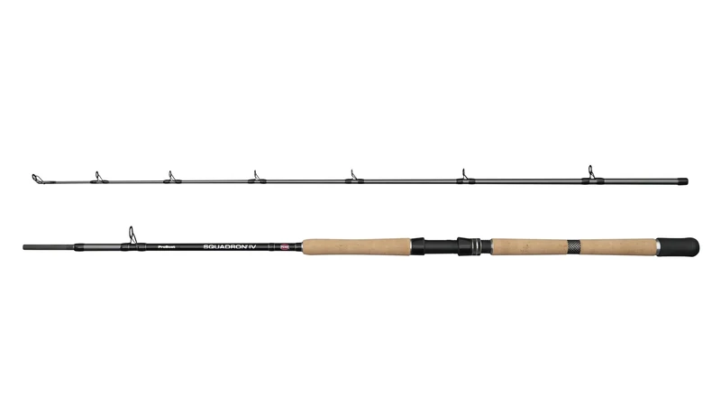 PENN Squadron IV Pro Boat Spinning Fishing Rod | Saltwater Rod for Cod, Ling, Pollock & Halibut | Wreck Drifting & Bottom Fishing | 24T Carbon Blank | Dura-Guide Guides | 2.11m | 20-30lb