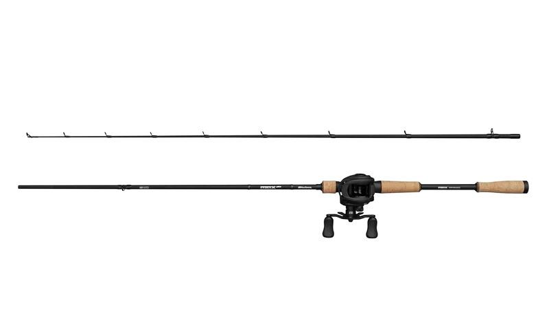 Abu Garcia Max Pike Fishing Rod & Reel Combo | Freshwater Low Profile Baitcaster Reel | 24T Carbon Blank | 4+1 Bearing System | Graphite Frame | Predator Lure Fishing Set | 3000 | 2.13m | 20-90g
