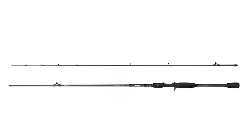 Abu Garcia Vendetta Baitcasting Fishing Rod | Freshwater Predator Lure Rod | Fast Action Carbon Blank | Anti-Tangle Guides | Full Carbon Reel Seat | Lightweight & Sensitive | 2.23m | 20-80g