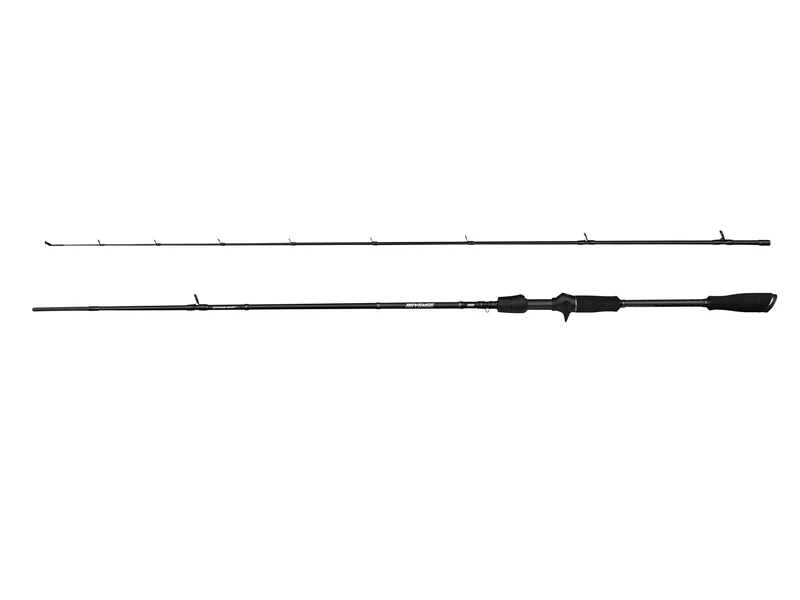 Savage Gear Revenge SG2 Fishing Rod | Freshwater Predator baitcasting Rod for Vertical Jigging | 24+30T Carbon Blank | Super Sensitive Action | SeaGuide Guides | 1.98m | 14-35 g