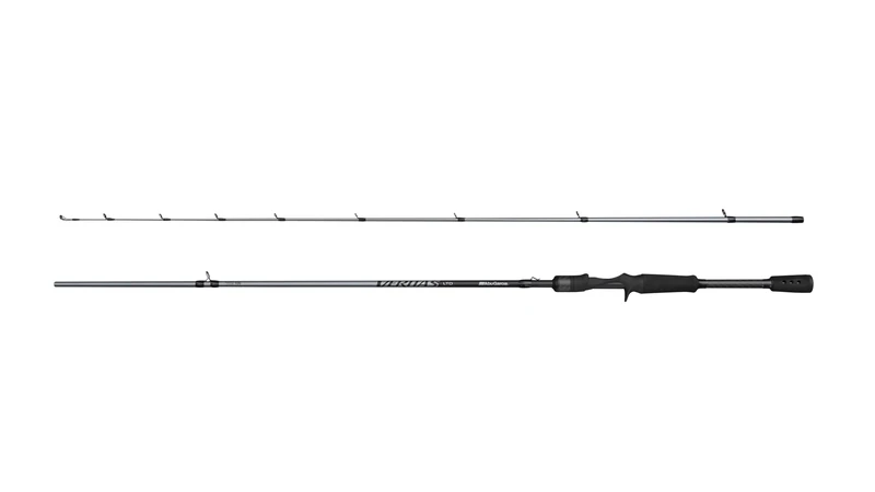 Abu Garcia Veritas Baitcasting Fishing Rod | Freshwater Predator Lure Rod | Fast Action Carbon Blank | Seaguide Guides | High-Grade EVA Grip | Lightweight & Sensitive | 1.98m | 5-21g
