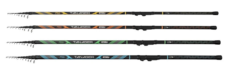 Mitchell Tanager Bolo Spinning Fishing Rod | Freshwater Lure Fishing Rod | Fast 24T Carbon Blank | Lightweight Stainless Steel Guides | Aluminium Reel Seat & Tip Protector | 7.00m | 5-25 g