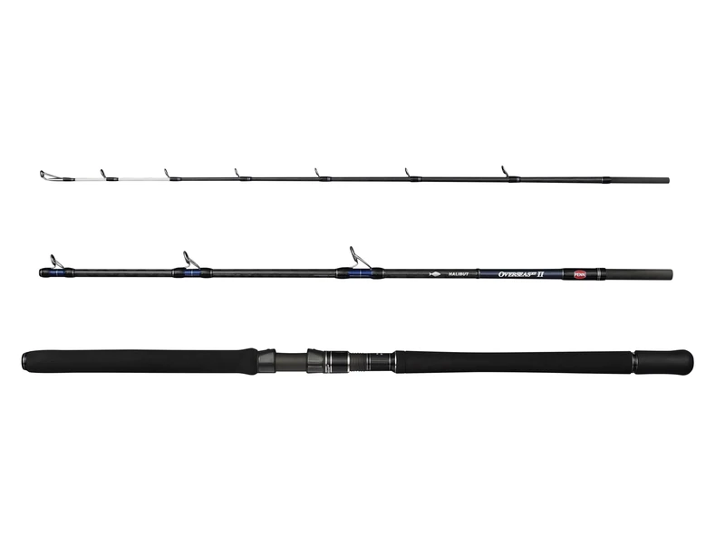 PENN Overseas XT II Halibut Fishing Rod | Saltwater Casting Rod for Monster Halibut & Big Game | Lightweight High-Modulus Carbon Blank | Fuji Alconite Guides | Ergonomic EVA Handle | 2.10m | 30-50lb