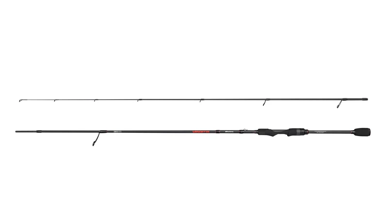 Abu Garcia Vendetta Spinning Fishing Rod | Freshwater Predator Lure Rod | Fast Action Carbon Blank | Anti-Tangle Guides | Full Carbon Reel Seat | Lightweight & Sensitive | 2.29m | 3-15g