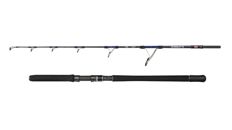 PENN Overseas XT II Jigging Fishing Rod | Saltwater Spinning Rod for Amberjack, Tuna & Big Game | Speed Jigging | Carbon Blank | Fuji Alconite Guides | 1.55m | Max 400 g