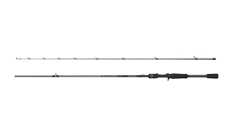 Abu Garcia Veritas Baitcasting Fishing Rod | Freshwater Predator Lure Rod | Fast Action Carbon Blank | Seaguide Guides | High-Grade EVA Grip | Lightweight & Sensitive | 1.90m | 10-40g