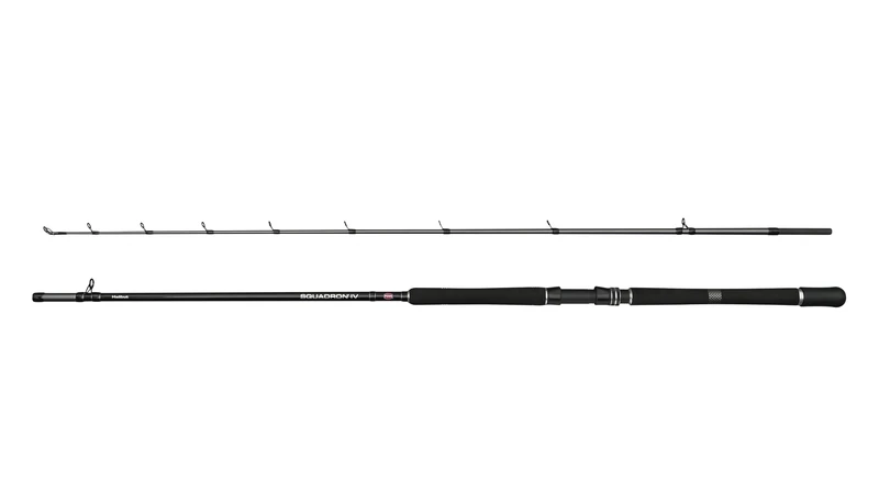 PENN Squadron IV Halibut Cast Fishing Rod | Saltwater Casting Rod for Halibut & Large Predators | Progressive 24T Carbon Blank | Dura-Guide Stainless Steel Guides | 2.40m | 20-30lb