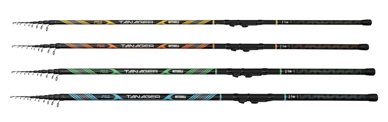 Mitchell Tanager Bolo Spinning Fishing Rod | Freshwater Lure Fishing Rod | Fast 24T Carbon Blank | Lightweight Stainless Steel Guides | Aluminium Reel Seat & Tip Protector | 5.00m | 5-25 g