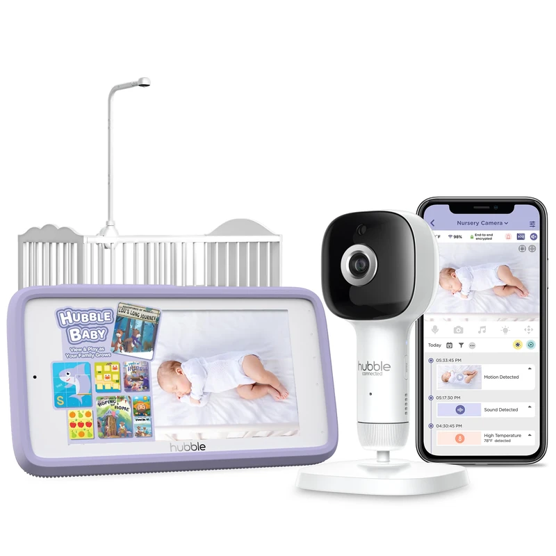 Hubble Pal SkyVision AI Pro Crib Mount Camera - Image 1