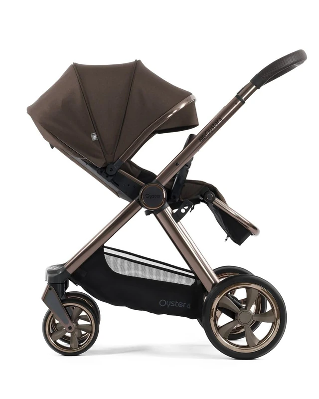 Oyster 4 Stroller in Chocolate Velvet