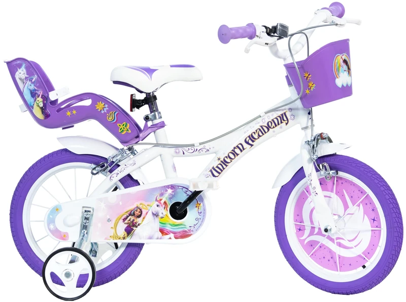 Dino Unicorn Academy 16 Inch Bicycle