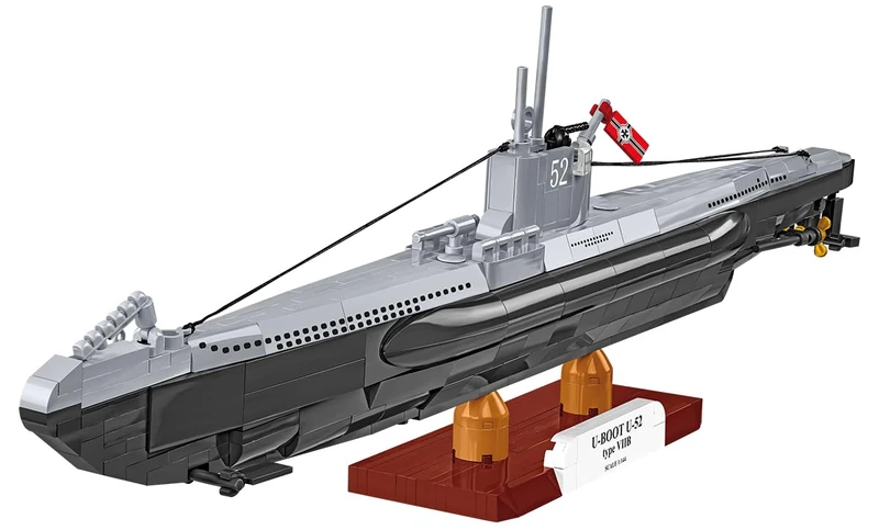 COBI German Submarine Type VIIB (U-boat U-52) - 1:144 Scale