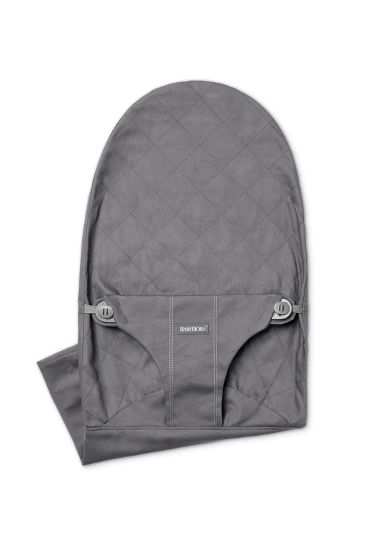 BabyBjörn Fabric Seat, Classic Quilt, Anthracite