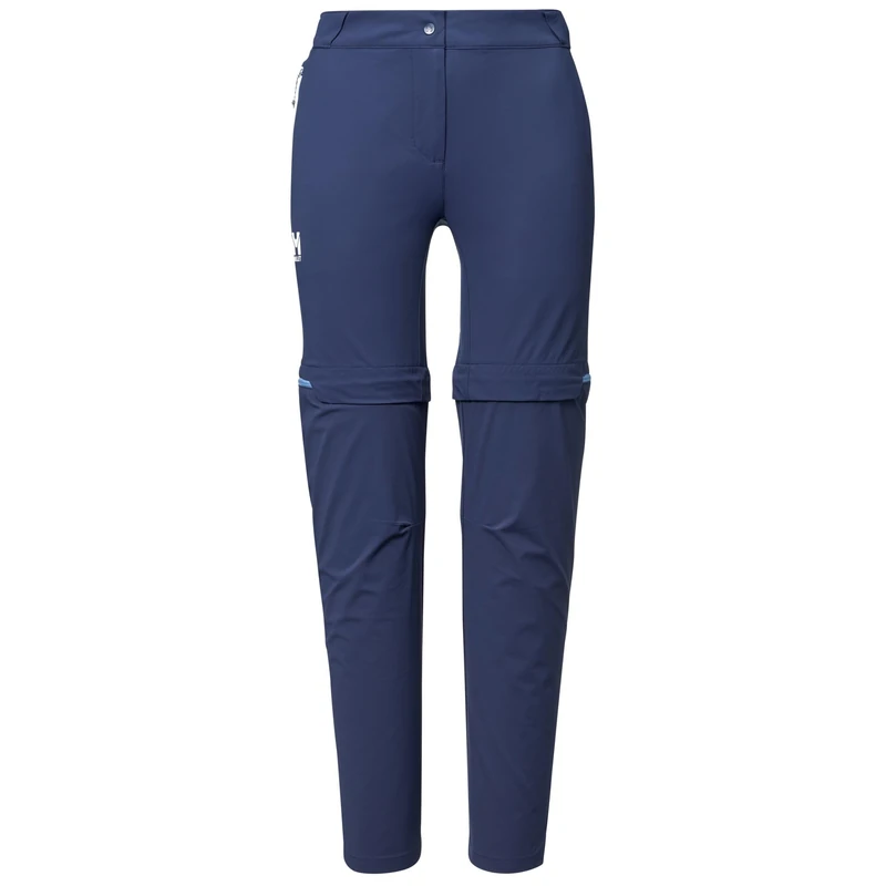 MILLET Women's Convertible Hiking Stretch Zip Pants Sapphire Blue