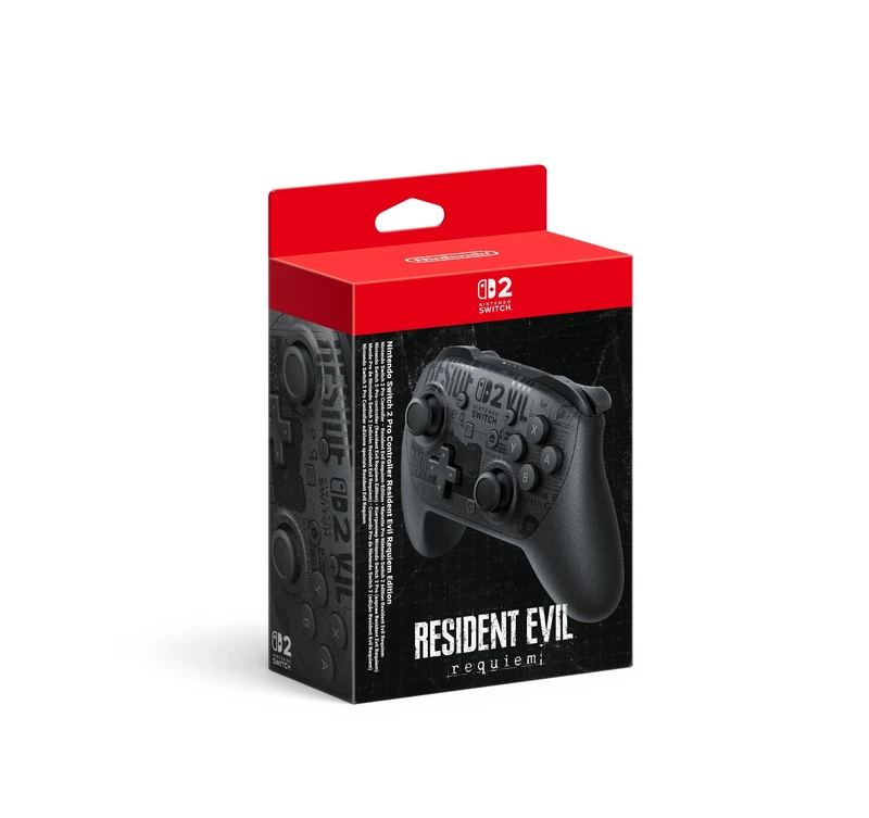 Nintendo Switch 2 Pro Controller Resident Evil Requiem Edition