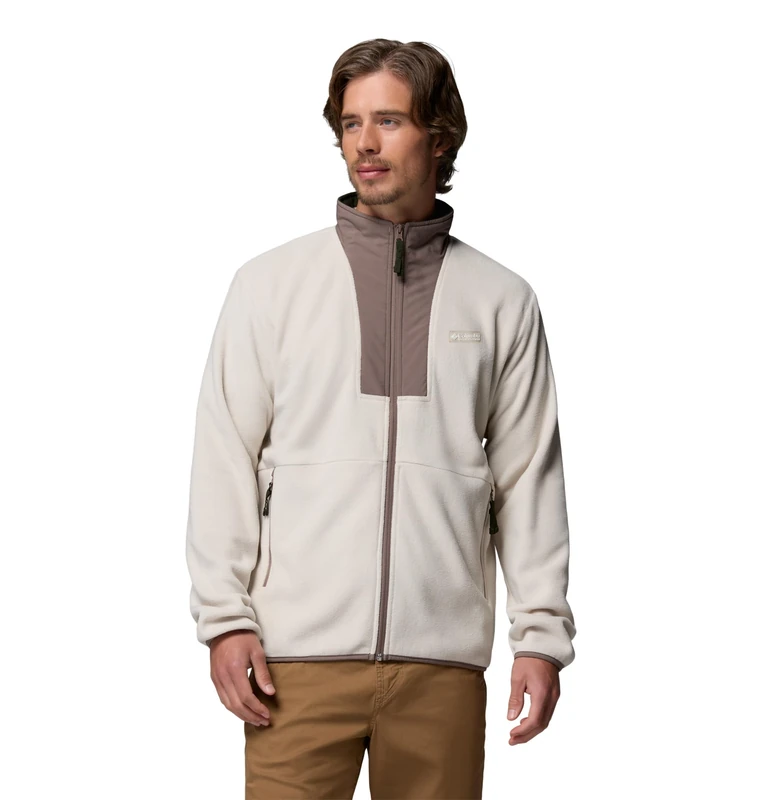 Columbia Men's Sequoia Grove 2 Full Zip Fleece, Full Zip Fleece Jacket, Dark Stone/Iron, XX-Large