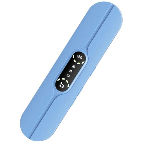 Vestamore Bone Conduction Under-Pillow Wireless Speaker, Sleep Timer Music Box, 6.1 X 1.4 in, Blue Design