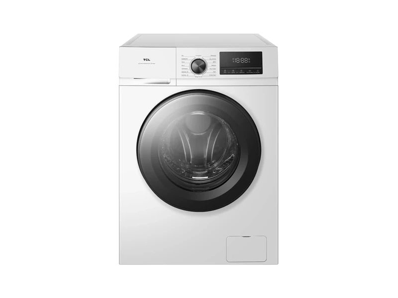 TCL 9kg, A-10% Class Energy Efficient, Front Load Washing Machine with 1400rpm Fast Spin, Smart LED Display, Multi-Program Steam Care, Safety Features- FF0924WA1UK
