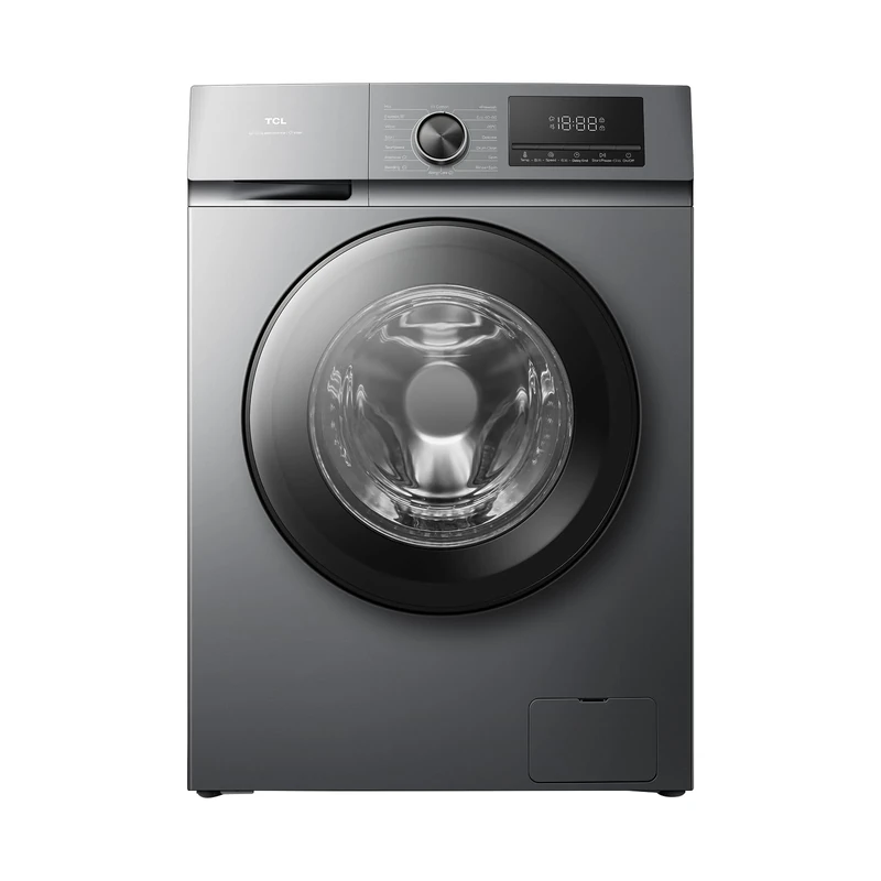 TCL 9kg, A-10% Class Energy Efficient, Front Load Washing Machine with 1400rpm Fast Spin, Smart LED Display, Multi-Program Steam Care, Safety Features- FF0924SA1UK