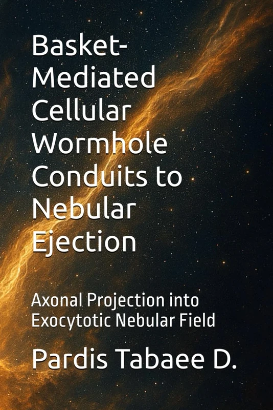 Basket-Mediated Cellular Wormhole Conduits to Nebular Ejection: Axonal Projection into Exocytotic Nebular Field