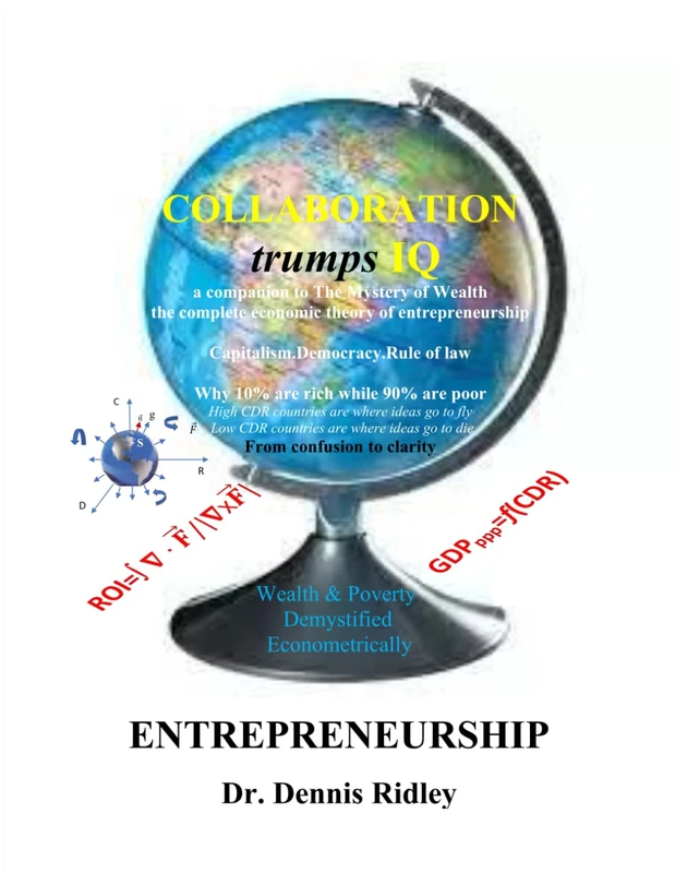 COLLABORATION trumps IQ: ENTREPRENEURSHIP (CDR Innovation Economic Growth Model)