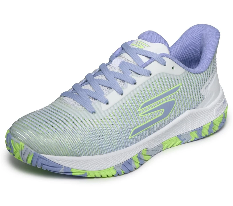 Skechers Women's Viper Court Pro 2.0 Trainer, White, 4 UK