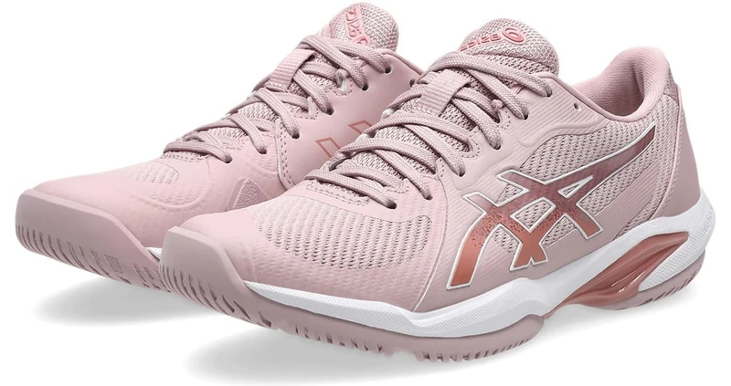 ASICS Womens Solution Swift Ff 2 Sneaker, Morganite Rose Rouge, 5.5 UK