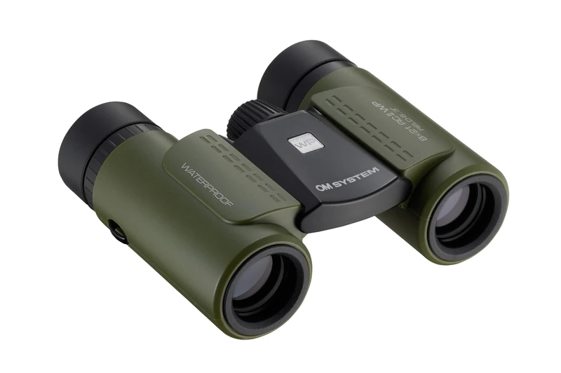 OM SYSTEM 8x21 RC II WP Binoculars - Waterproof Ultra Compact Binoculars for Outdoor Adventures, 15-year warranty
