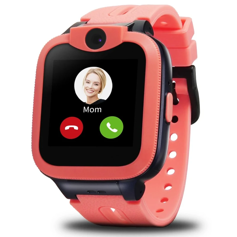 Easyfone KW2 4G Smart Watch for Kids, Kids Smartwatch with Calling, Location & Activity Track, Parent App and SOS Button, Alarms Clock and No Games for Children, Real Child Phone Alternative (Pink)