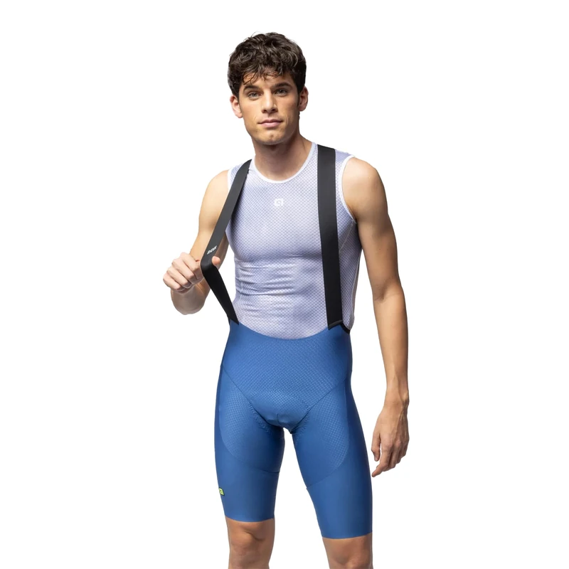 Alé Cycling Men's R-EV1 Voltage Bib Shorts, Ink Blue, L