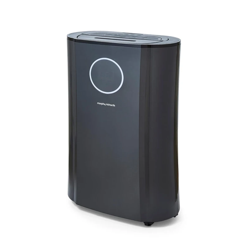 Morphy Richards PureFresh 20L/Day Dehumidifier, 40m2 Coverage, Laundry Mode, HEPA Carbon Filter, Low Noise, Premium Air Flow, Touch Control, Smart Function, Defrost, UV/Ion, Extra Long 2m Cord, 270w