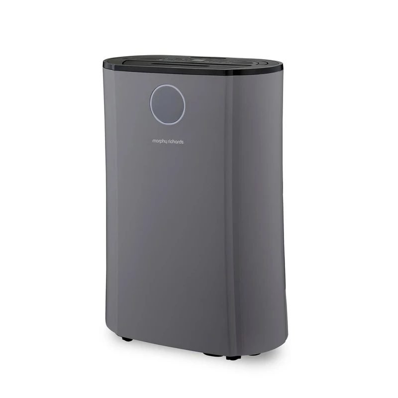 Morphy Richards PureFresh 12L/Day Dehumidifier, 24m2 Coverage, Laundry Mode, Extra Long 2m Cord, HEPA Carbon Filter, Low Noise, Premium Air Flow, Touch Control, Smart Function, Defrost, UV/Ion, 185w
