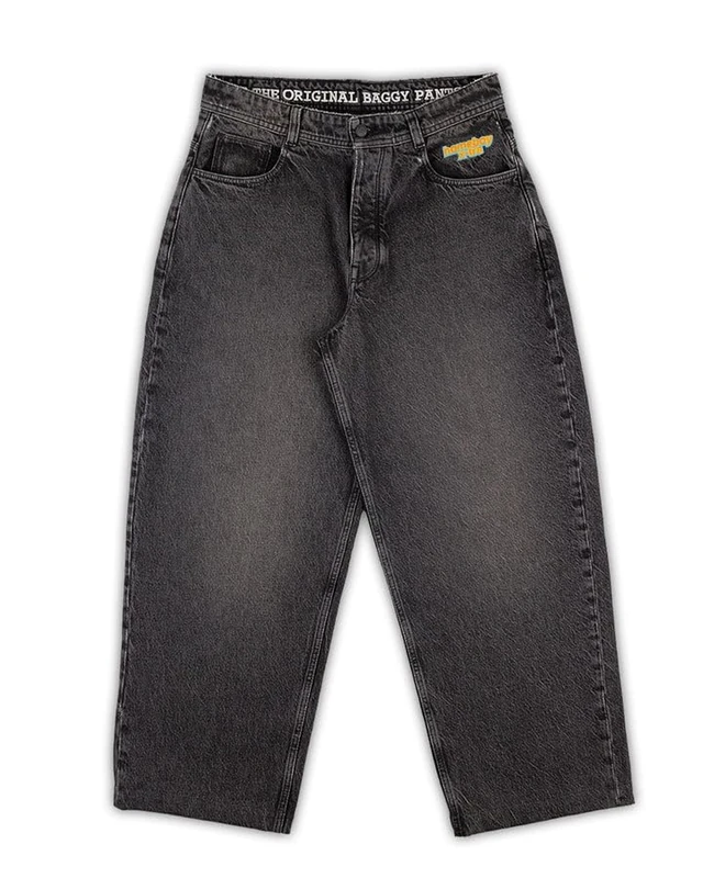 Homeboy Unisex X-Tra Monster Vintage Denim Pants, Vintage Black, 22 L26