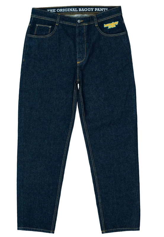 Homeboy Unisex X-Tra Baggy Denim Pants, Indigo, 31 L32