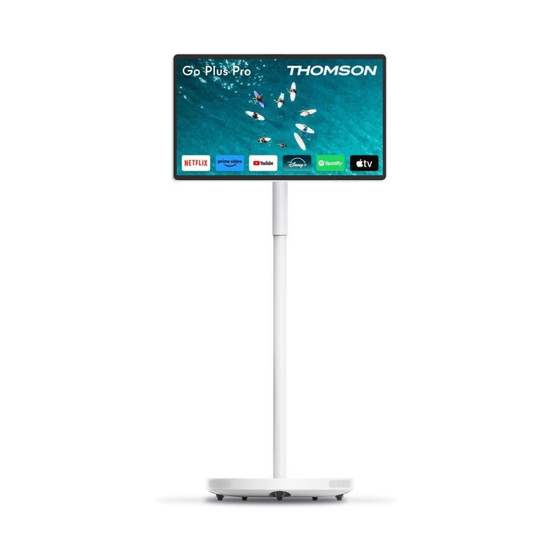 Thomson Go Plus Pro 27 Inch (69 cm) FHD Smart Touch Display, Android, Voice control, Hotspot, 5MP Camera, Subwoofer, WiFi 6, Bluetooth, 4 Hours Battery, Portable Stand - 27FE7M45
